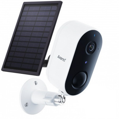 (Produs resigilat) Camera de supraveghere Arenti GO1, WIFI cu panou solar, baterie reincarcabila, detectare persoane, vedere nocturna, slot Micro SD C foto