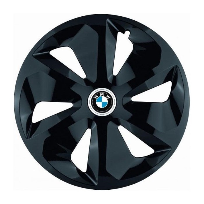 Set 4 Capace Roti Roco Negru R15, pentru BMW, model roco negru