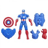 AVANGERS EPIC HERO BATTLE GEAR FIGURINA CAPTAIN AMERICA 10CM