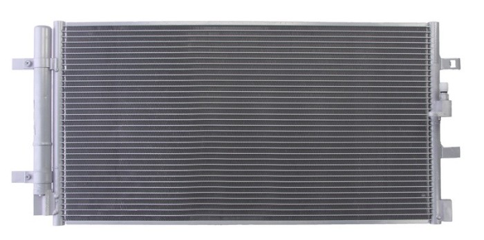 Condensator climatizare Audi A4 (B8), 02.2012-12.2015, motor 3.0 V6k TFSI, 200 kw benzina, cutie automata, full aluminiu brazat, 675(635)x338x16 mm,