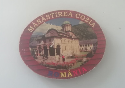 M3 C3 - Magnet frigider - tematica turism - Manastirea Cozia - Romania 27 foto