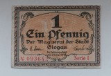 Notgeld Glogau (Polonia) - 1 Pfennig 1918