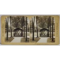 UNITED STATES HOTEL PARK , SARATOGA SPRINGS , FOTOGRAFIE STEREOSCOPICA , 1901