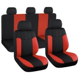 Cumpara ieftin Set huse scaune Dacia Logan II (2012-2020) Trend Negu-Rosu, Umbrella
