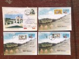 LOT DE 4 PLICURI INTREGURI POSTALE NR. 3