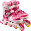 Role reglabile, Action One, Pinky, roti luminoase din silicon, sina aluminiu, M (35-38), Roz
