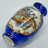 Vaza mica portelan, pictata manual, veche, vintage