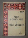 DOMNITA ALEXANDRINA GHICA SI CONTELE D&#039;ANTRAIGUES de C. GANE - BUCURESTI, 1937