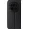 Husa tip carte cu stand Techsuit Magnet Skin neagra pentru Honor Magic6 Pro