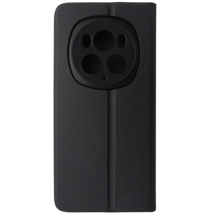 Husa tip carte cu stand Techsuit Magnet Skin neagra pentru Honor Magic6 Pro