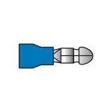 Set 10 papuci electrici Carpoint tip 550 tata 4,96 mm , lungime 20,7 mm , albastru AutoDrive ProParts