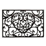 Cumpara ieftin Covoras intrare casa metal maro 59x39x2 cm