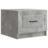 vidaXL Masă de cafea Gri Beton 49 x 50 x 37 cm Lemn prelucrat 895888