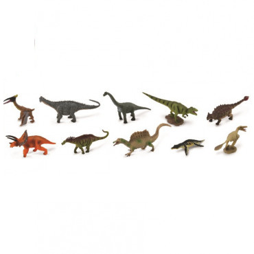 Cutie cu 10 minifigurine Dinozauri set 2 foto