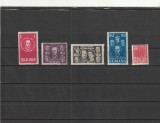 ROMANIA 1948 LP 236 CENTENARUL REVOLUTIEI DE LA 1848 SERIE MNH NESTAMPILATA, Nestampilat