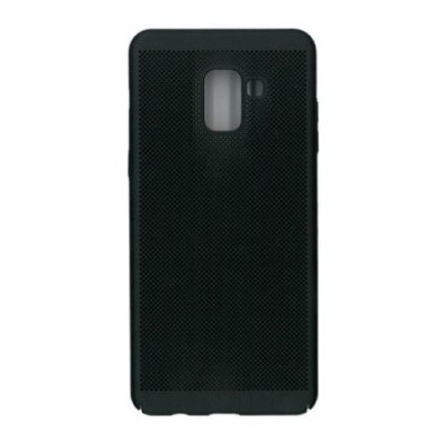 Husa de protectie pentru huawei p20 ultra slim cu aerisire negru foto