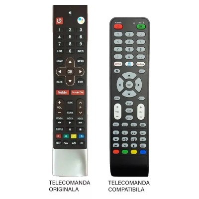 Telecomanda TV Allview 40ATA6000-F compatibila cu originalul cod ER1292-N /MFY1282 (565) foto