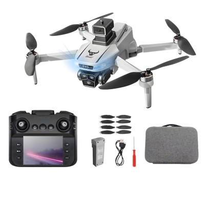 Drona inteligenta HexaCraft, model WhiteBeast, Camera tripla foto