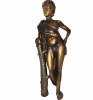 Statueta decorativa, Brbat trup, 49 cm, 01138X