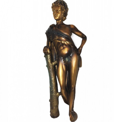 Statueta decorativa, Brbat trup, 49 cm, 01138X foto