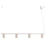 Candelabru Karbon 4 Bej