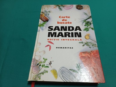 CARTE DE BUCATE *SANDA MARIN * EDIȚIE INTEGRALĂ / 2004 / 27 foto