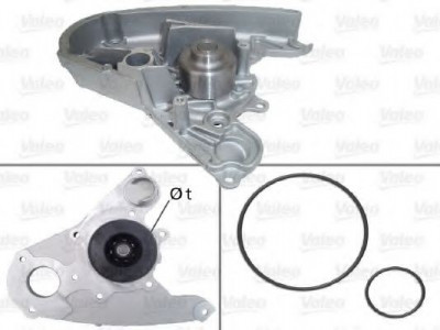 Pompa apa FIAT DUCATO caroserie (244) (2002 - 2016) VALEO 506864 foto