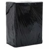 vidaXL Folie Stretch Profesionala Neagra 30&mu;m, 50cm x 150m (2 Bucati) - Protectie Transport, Depozitare