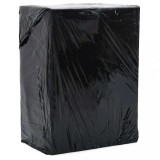 VidaXL Film extensibil 6 buc Negru 30 &mu;m 50 cm x 300 m