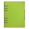 Agenda organizer A5 cu 6 inele verde deschis