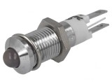Lampă de control LED roşie/verde 24-28VDC &Oslash;8.2mm IP40