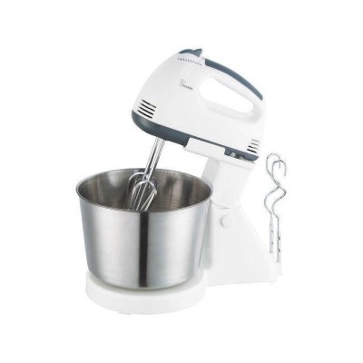 Mixer cu bol, Lamarque, 100W, Alb foto
