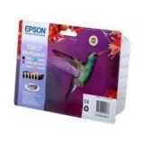 Epson Multipack 6-colours T0807 Claria Photographic Ink CMYK-LC-LM 6x7,4ml