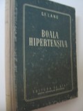 Boala hipertensiva - G. F. Lang