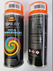 Spray vopsea Profesional CHAMPION RAL 2004 Portocaliu 400ml TerraCars foto