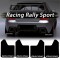 Set 4 Aparatori Noroi SPORT din cauciuc pentru autoturisme, universale, model Racing, dimensiune 30 x 23cm FAVLine Selection
