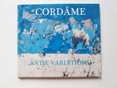#CD: Cord&amp;acirc;me &amp;ndash; Satie Variations, Jazz, 2016 foto