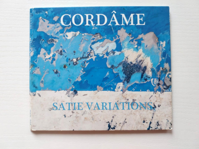 #CD: Cord&acirc;me &ndash; Satie Variations, Jazz, 2016