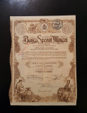 Actiune 1923 Banca Sporul muncei / titlu de 5 actiuni