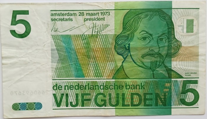 Olanda, 5 Gulden 1973