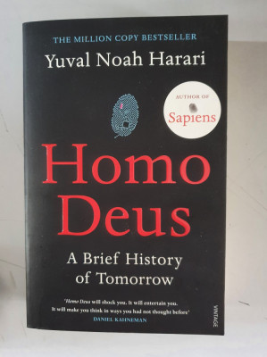 Homo Deus - A Brief History of Tomorrow - YUVAL NOAH HARARI foto