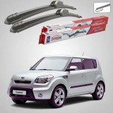 Cumpara ieftin Ștergătoare Kia Soul I AM Hatchback 2008-2014 | Set Față Flat &ndash; TeamCar&reg;