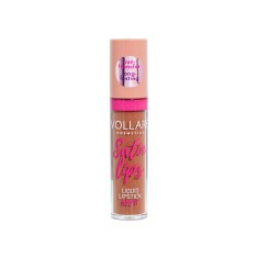 Ruj mat non-transfer SATIN LIPS Vollar&eacute; Cosmetics, Maro, 8 ml