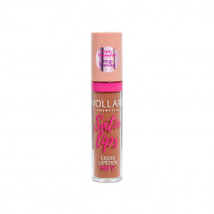 Ruj mat non-transfer SATIN LIPS Vollaré Cosmetics, Maro, 8 ml