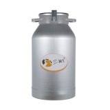 Cumpara ieftin Bidon Aluminiu Transport EMT 30L cu Capac si Clipsuri Prindere - Rezistent, Ușor de Curățat, Protecție Eloxal 12 Microni