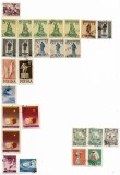 Polonia - Marci diverse (26 buc.), 1955 - valori obliterate