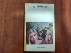 Villette de Charlotte Bronte