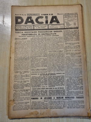 Dacia 16 februarie 1944-neutralitatea turciei,bombardarea orasului milano foto