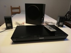 PANASONIC SA-BTT 100 - Sistem Home Theater (Blu-Ray/Amplificator/2 Boxe/Subwoofer/telecomanda)