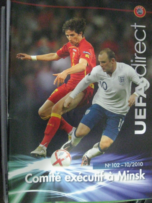 Revista fotbal (oficiala) UEFA-direct 2010